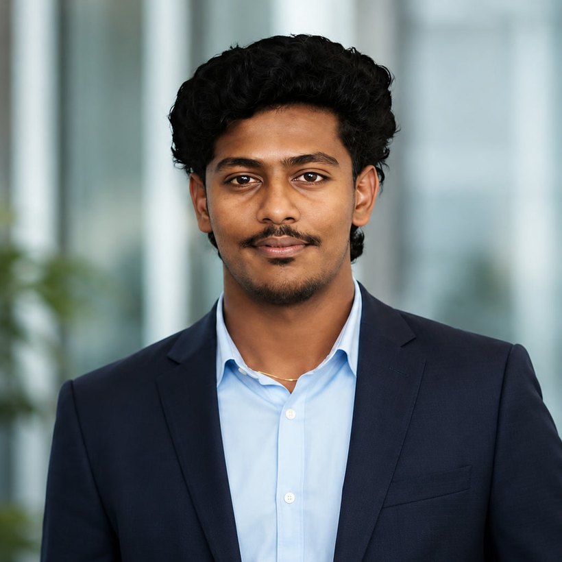 Thavaneswaran Abishek, Admin & Finance Officer